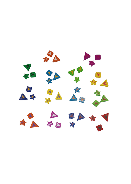 CHESHKER EASY VIEW STICKERS FOR GAME PIECES